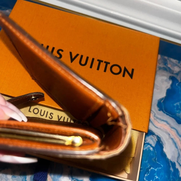 🍀 Louis Vuitton vintage monogram kiss lock wallet, GUC. - Picture 15 of 15